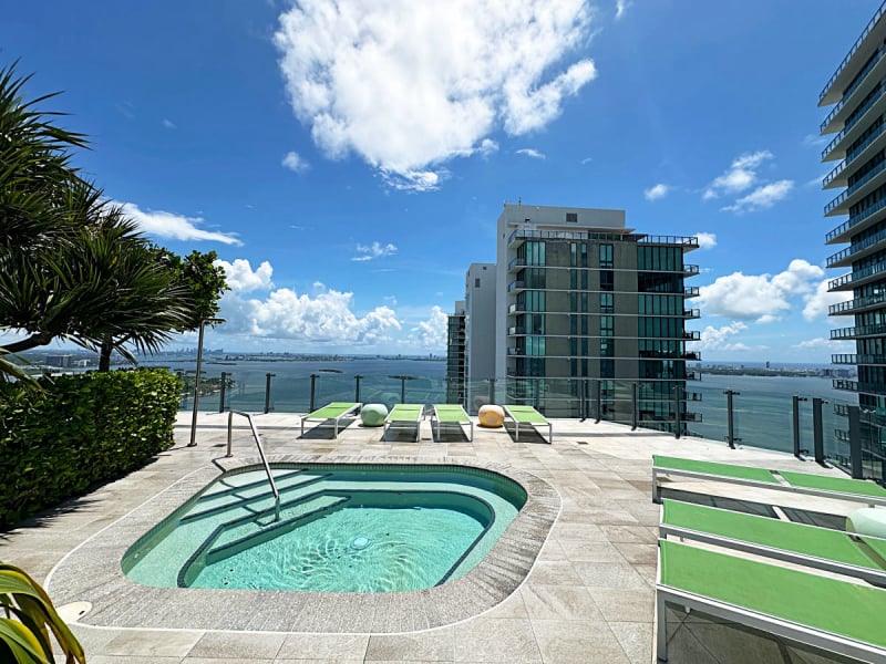 Paraiso Bayviews Condo Miami - Rootop Spa